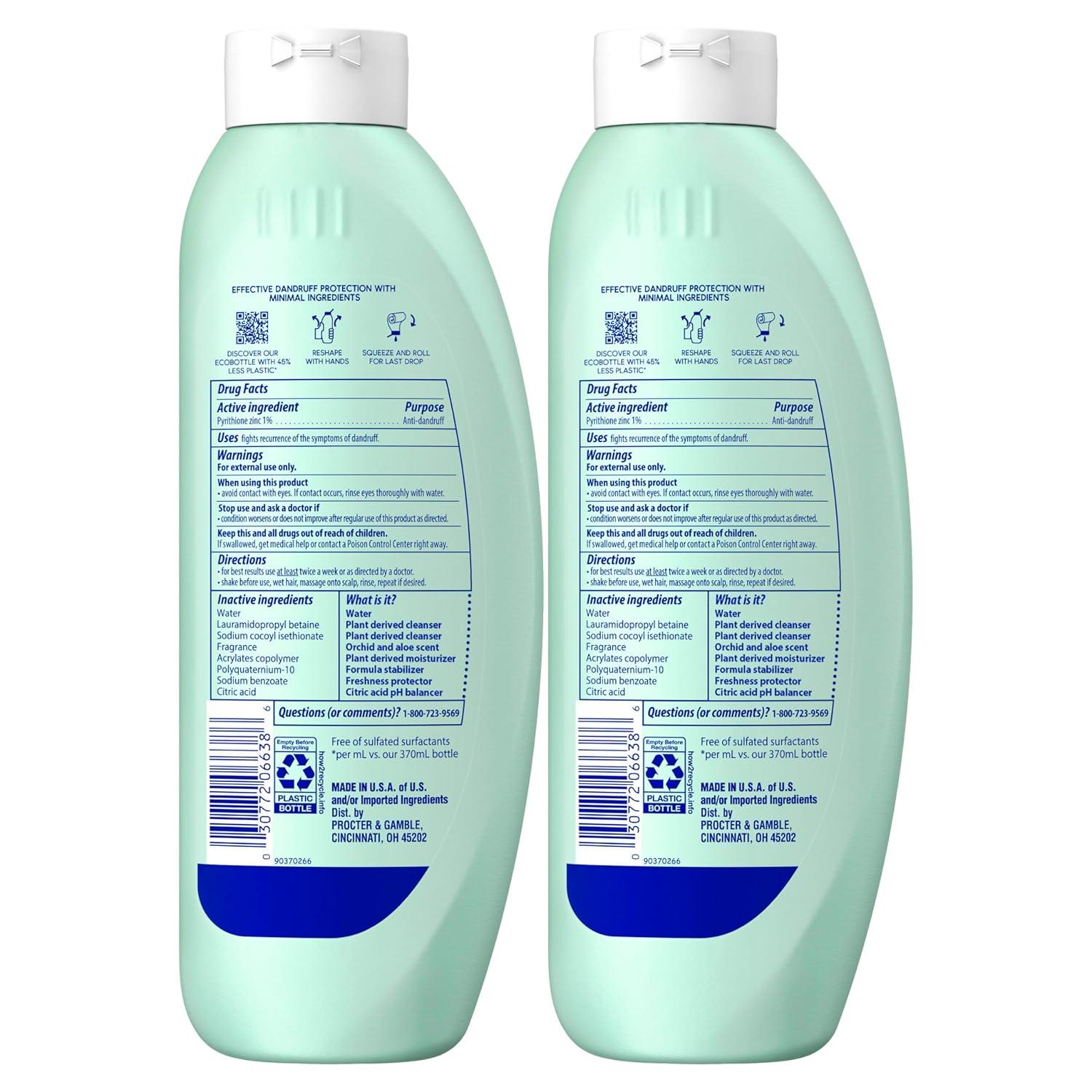 image:imageHead amp Shoulders AntiDandruff Shampoo and Conditioner BARE Pure Clean 2in1 Twin Pack 1 Pyrithione Zinc Scalp Care SulfateFree SiliconeFree 135 fl oz EachSoothing Hydration