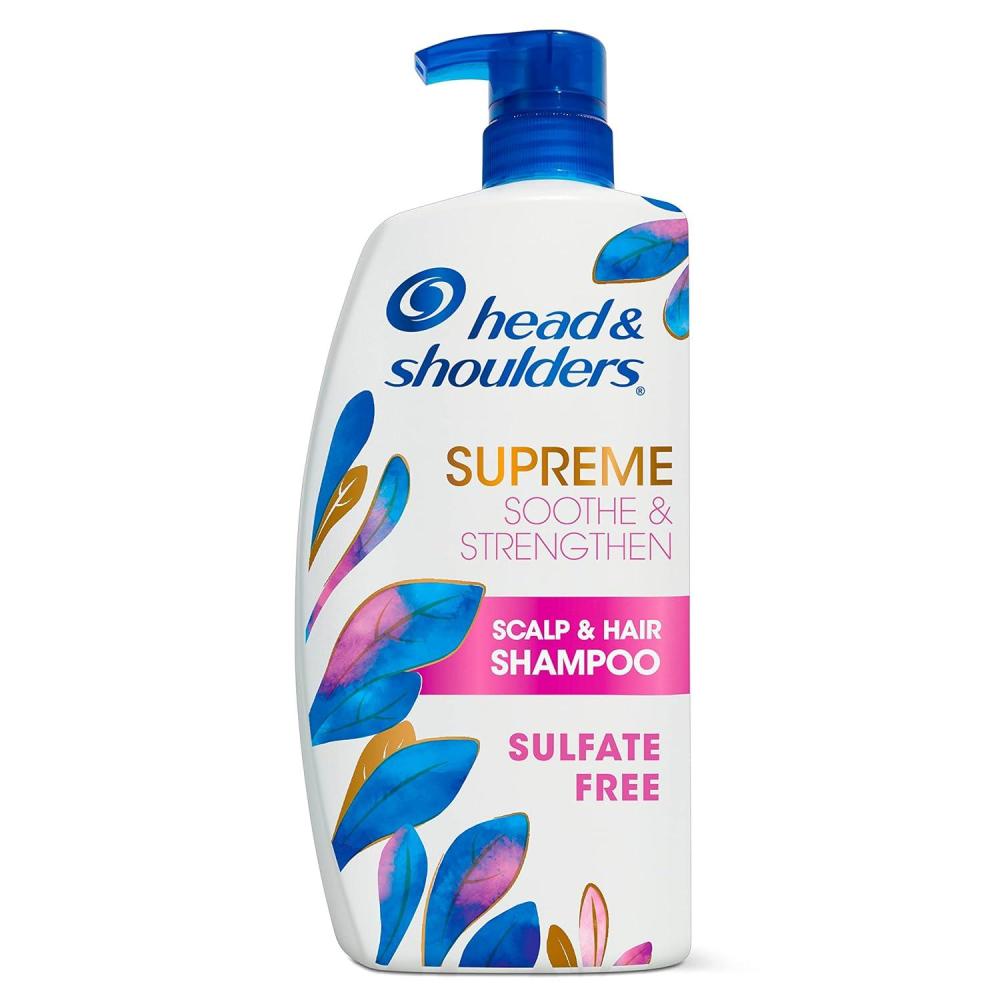 image:imageHead amp Shoulders Supreme AntiDandruff Shampoo with Argan Oil and Rose Essence 1 Pyrithione Zinc SulfateFree Deep Moisturization and Itch Control 282 fl ozShampoo