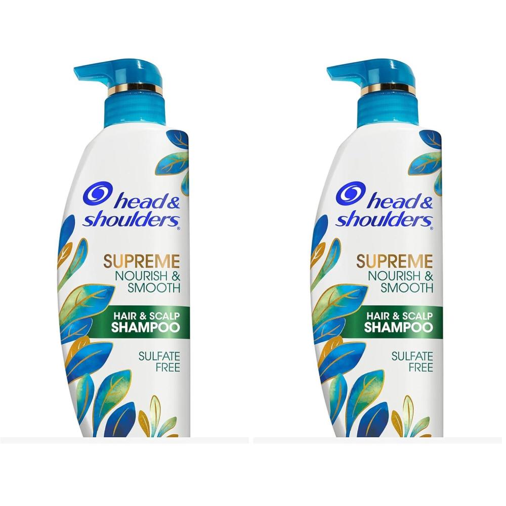 image:imageHead amp Shoulders Supreme Sulfate Free Nourish amp Smooth Shampoo 118oz118 Fl Oz Pack of 2