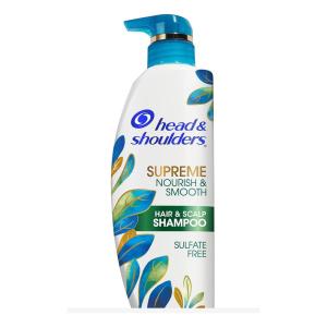 Head & Shoulders Supreme Sulfate Free Nourish & Smooth Shampoo 11.8oz(11.8 Fl Oz (Pack of 1))