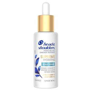 Head & Shoulders Supreme with Argan Oil and Vitamin E, Hydrating Scalp Serum, Fresh, 1.3 Fl Oz(Scalp Serum)