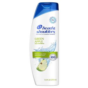 Head and Shoulders Dandruff Shampoo, Anti-Dandruff Treatment, Green Apple for Daily Use, Paraben Free, 12.5 oz(12.5 Fl Oz (Pack of 1))
