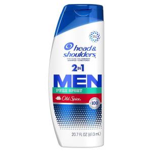 Head and Shoulders Mens 2 in 1 Dandruff Shampoo and Conditioner, Old Spice Pure Sport, 20.7 oz(20.7 Fl Oz (Pack of 1))