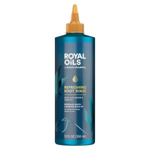 Royal Oils by Head & Shoulders Refreshing Root Rinse with Aloe Water and Hemp Oil, 12 fl oz