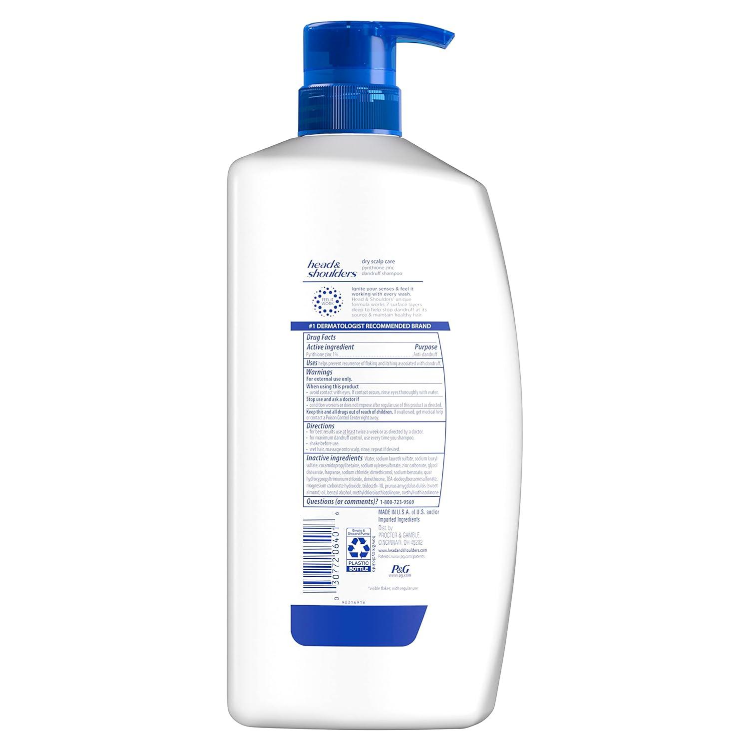 image:imageDandruff Shampoo AntiDandruff Treatment Dry Scalp Care for Daily Use Paraben Free 282 oz